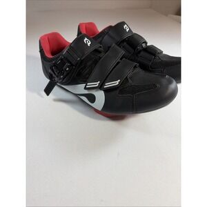 Peloton Cycling Shoes Size 40 with Cleats – Black/Red Barely Used
